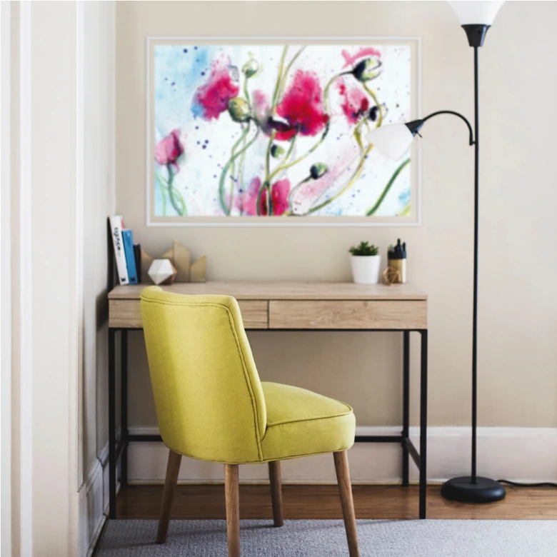 Zelfklevende Poster - Poppy Flowers 