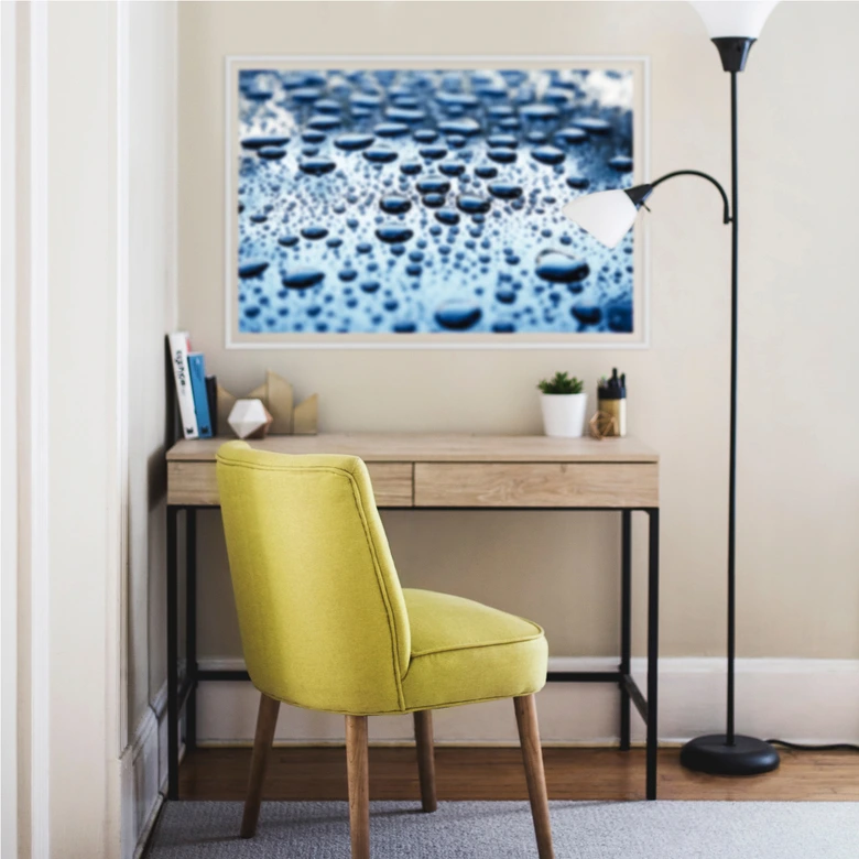 Zelfklevende Poster -Waterdrops 