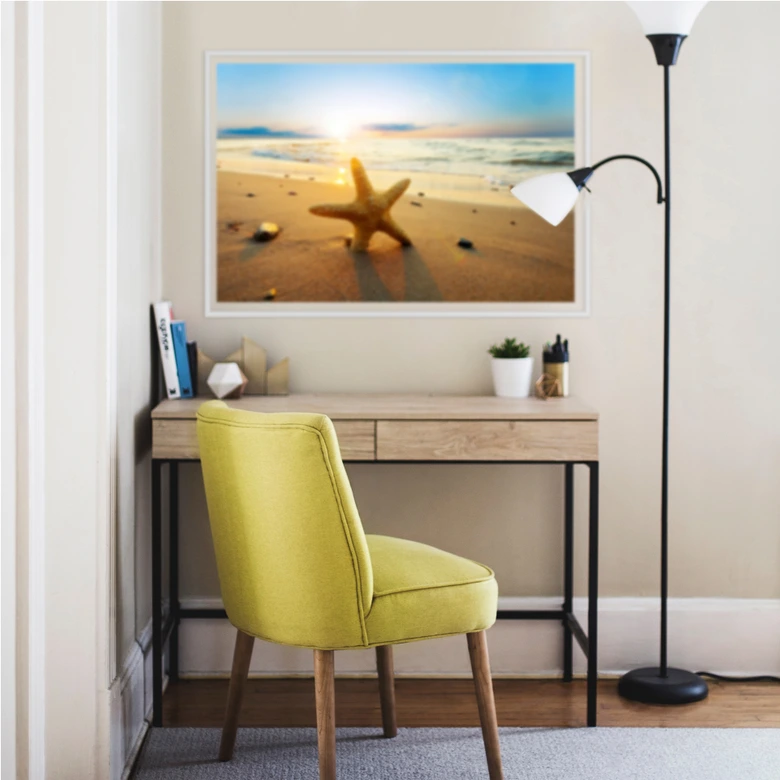 Wallprint - Seestern im Sand 