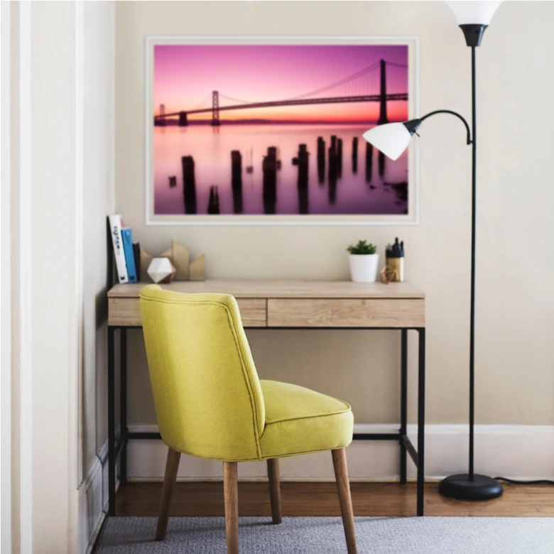 Zelfklevende Poster - San Francisco Bay 