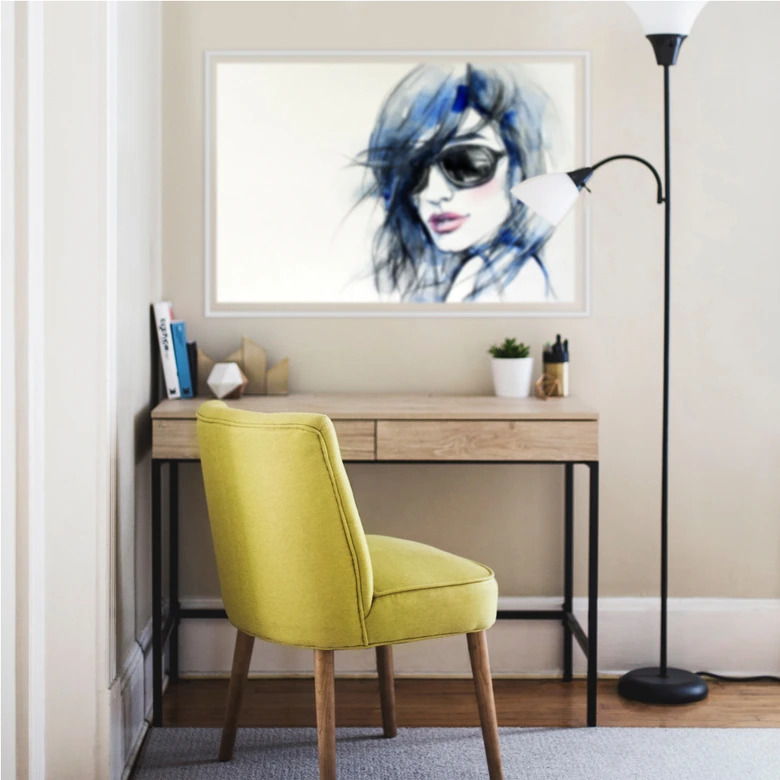 Wallprint - I wear my sunglasses 