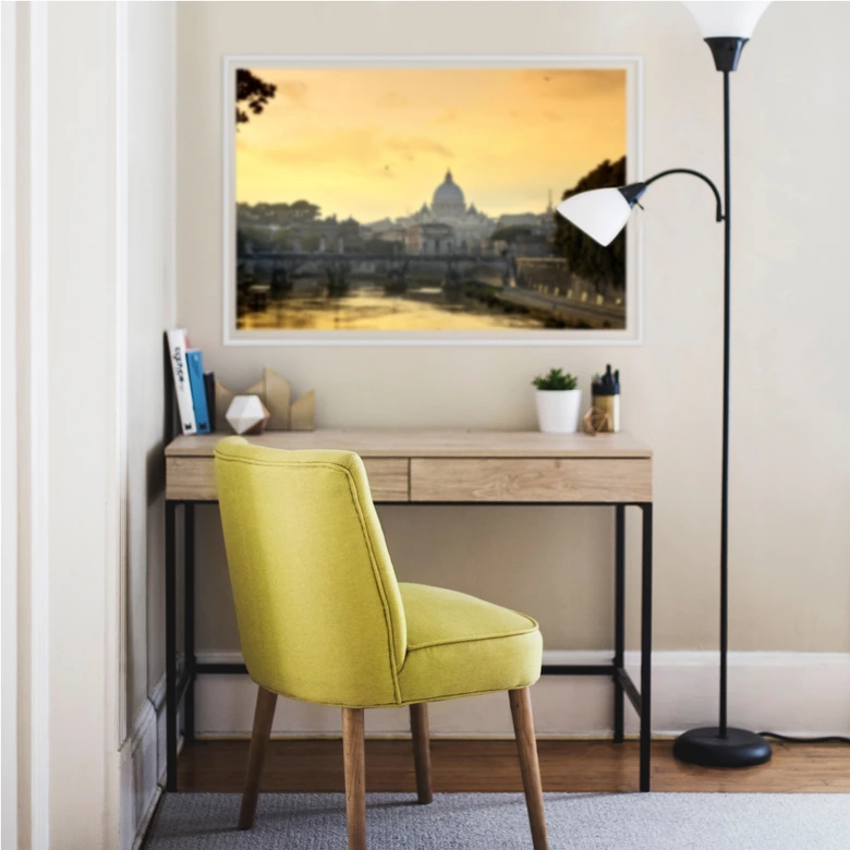 Wallprint - Engelsbrücke mit Petersdom 