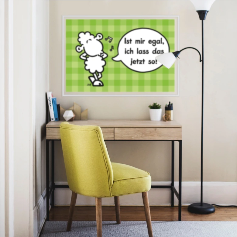 Wallprint - sheepworld Worthelden Egal 