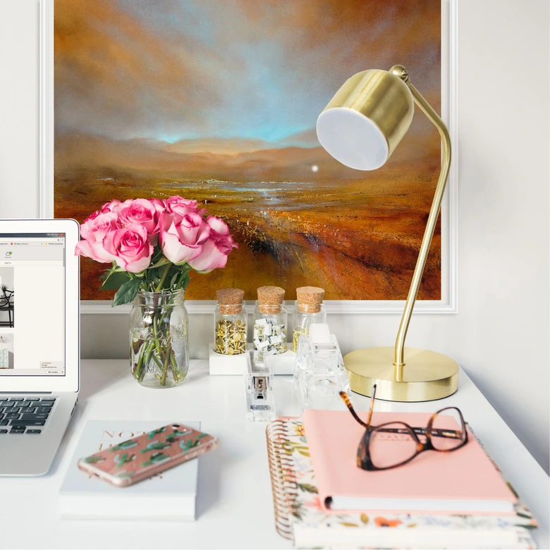 Wallprint Schmucker - Herbstliches Licht 