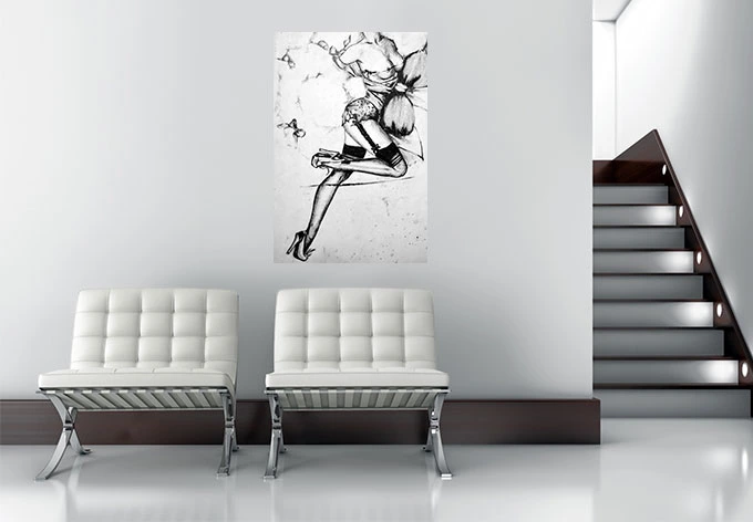 Wallprint - Verführerisches Pin-up 