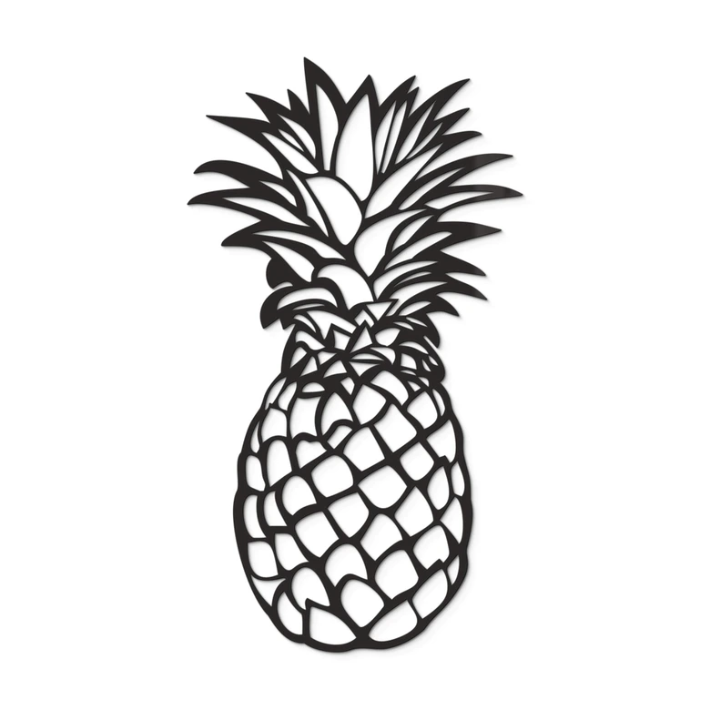 Acrylglas decoratie Ananas 