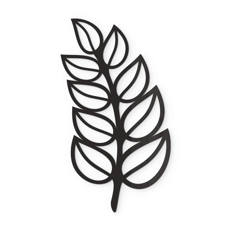 Acryldeko Blatt Esche 