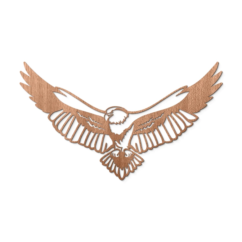 Holzkunst Mahagoni - Adler 