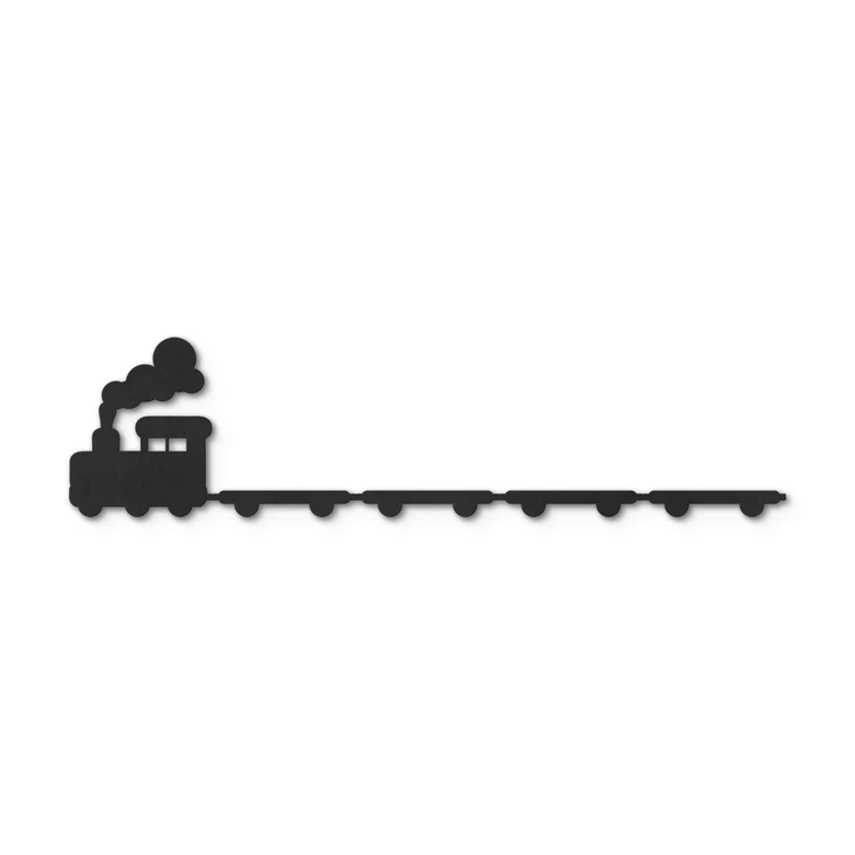 MDF - Holzdeko - Lokomotive (5-teilig) 