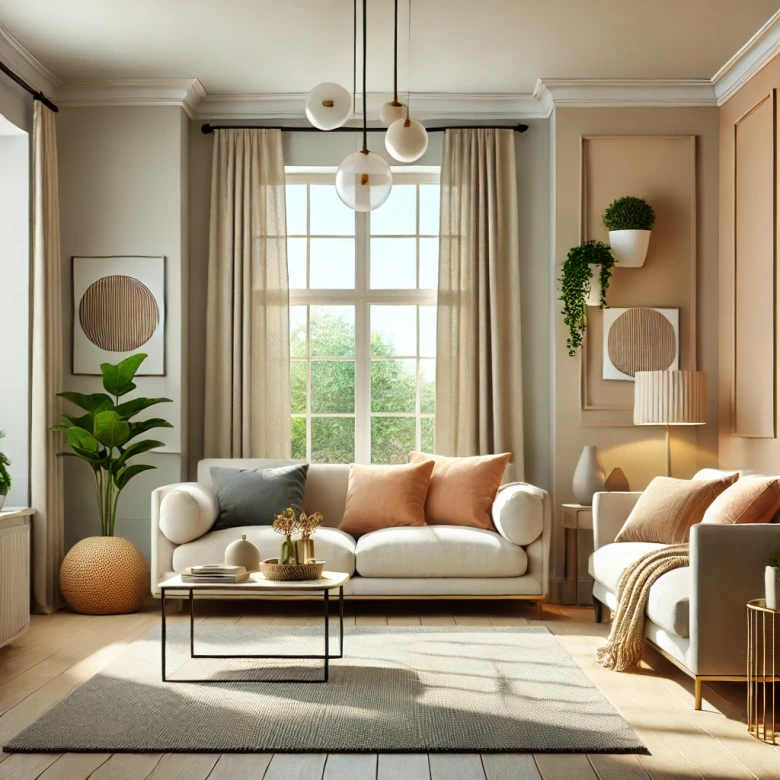 Beige Wandfarbe seidenmatt I Flat White Coffee | Raum öffnend und beruhigend | THE COLOR KITCHEN 