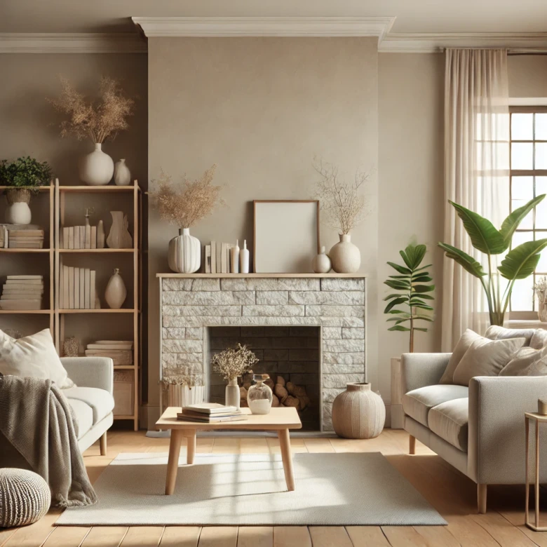 Pintura interior beige mate I Precious Popcorn | Espacios abiertos y tranquilos | THE COLOR KITCHEN 