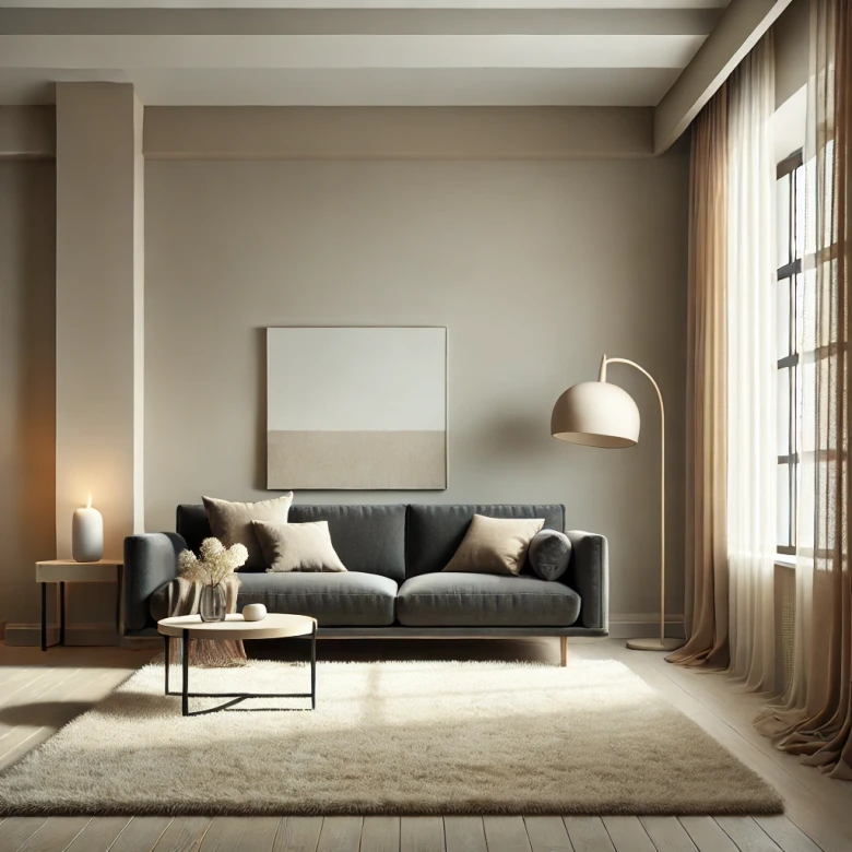 Beige Wandfarbe seidenmatt I Pure Pampas | Raum öffnend und beruhigend | THE COLOR KITCHEN 