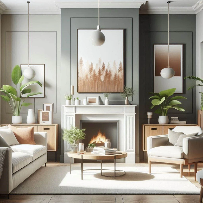 Grau Wandfarbe seidenmatt I Original Oregano | elegante, moderne Atmosphäre schaffend | THE COLOR KITCHEN 