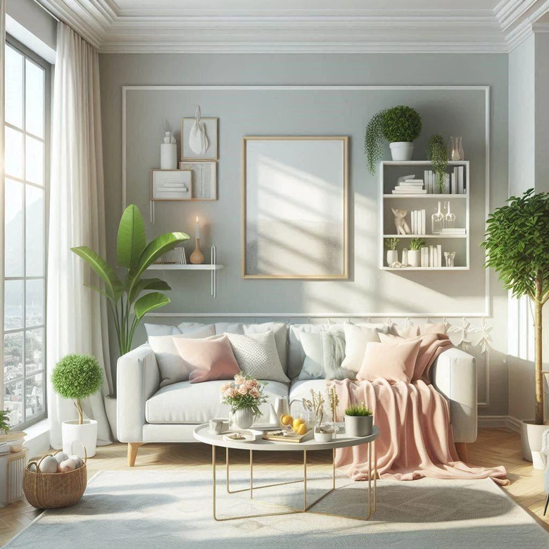 Grün Wandfarbe seidenmatt I Perky Peppermint | Raumharmonie schaffend | THE COLOR KITCHEN 
