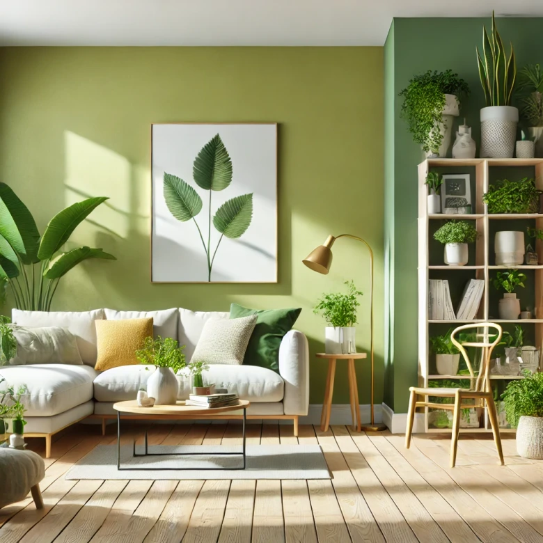 Pintura interior verde mate I Kitchy Kiwi | Crear armonía en la habitación | LA COCINA DE COLOR 