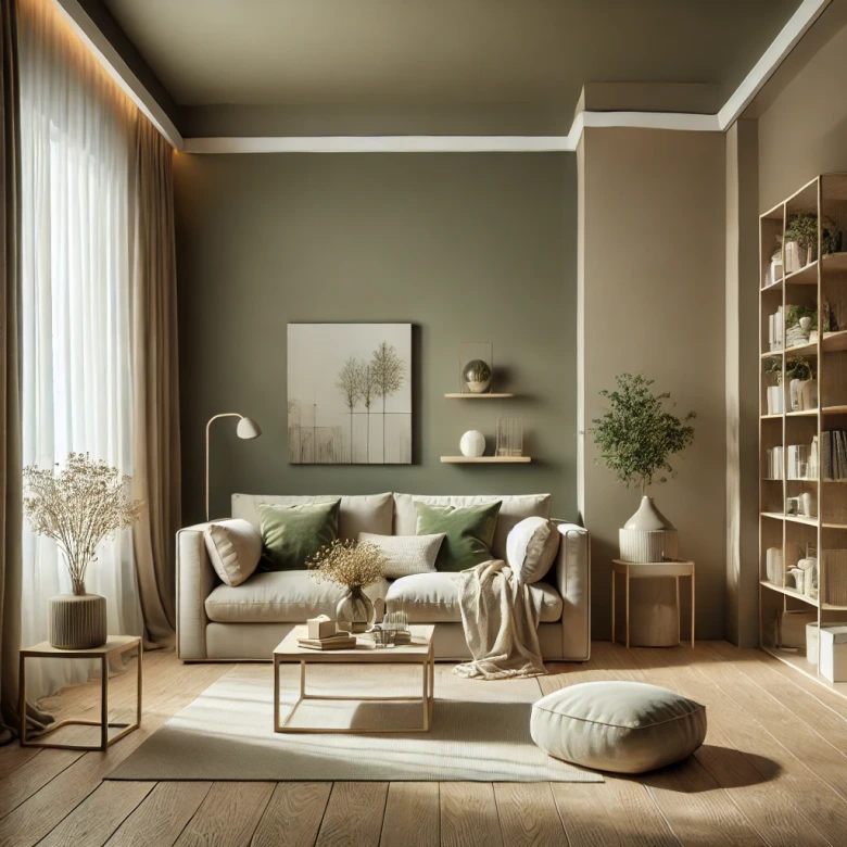 Grün Wandfarbe seidenmatt I Pretty Pistachio | Raumharmonie schaffend | THE COLOR KITCHEN 