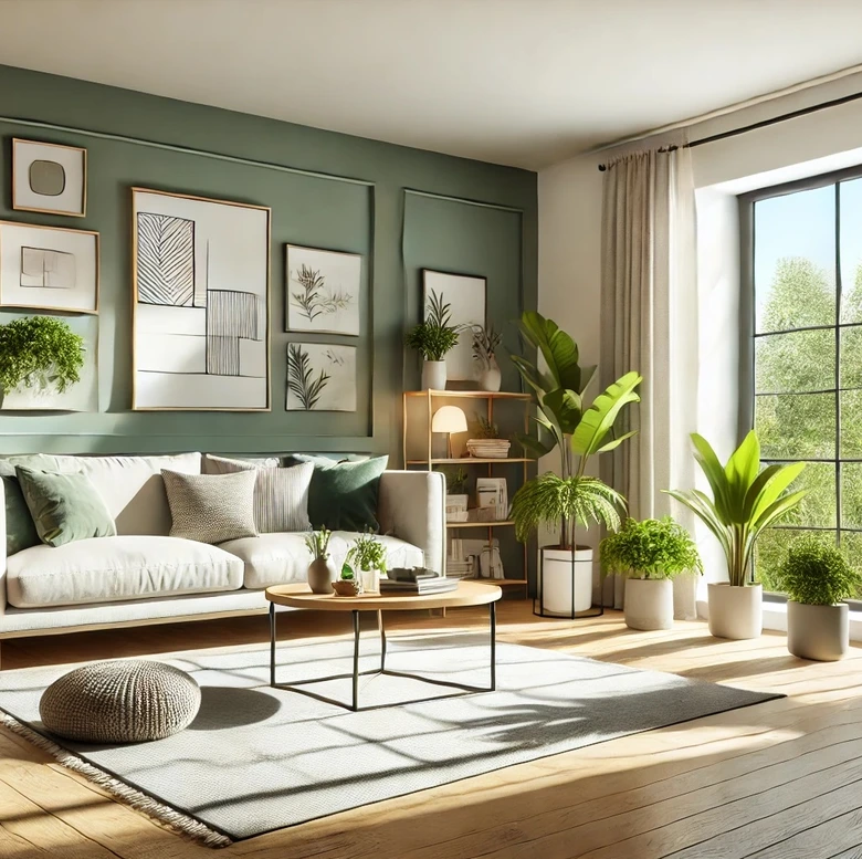 Muurverf groen halfmat - THE COLOR KITCHEN Sane Sage 