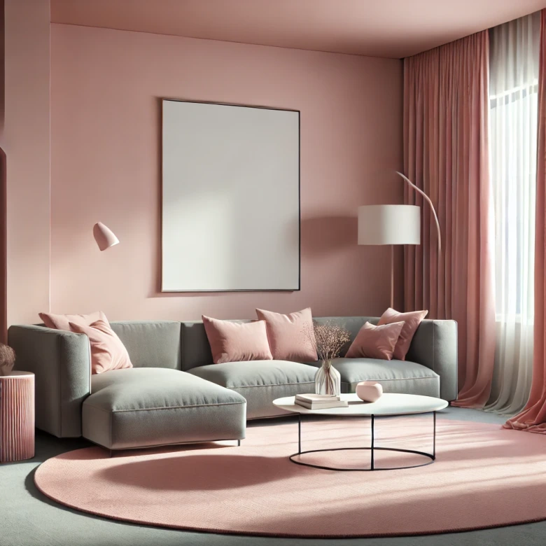 Rosa Wandfarbe seidenmatt I Guava Juice | beruhigende und einladende Atmosphäre | THE COLOR KITCHEN 