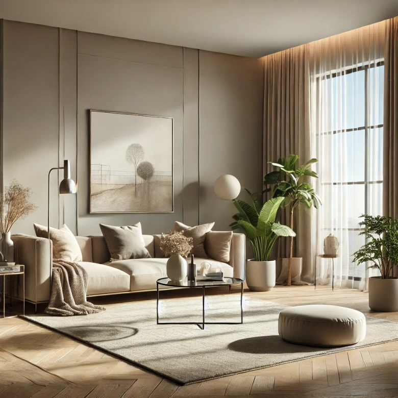 Taupe Wandfarbe seidenmatt I Aesthetic Ajwain | Atmosphäre zurückhaltender Eleganz schaffend | THE COLOR KITCHEN 