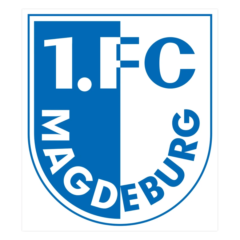 Sticker Mural FC Magdeburg XXL Logo - 70x80 cm 