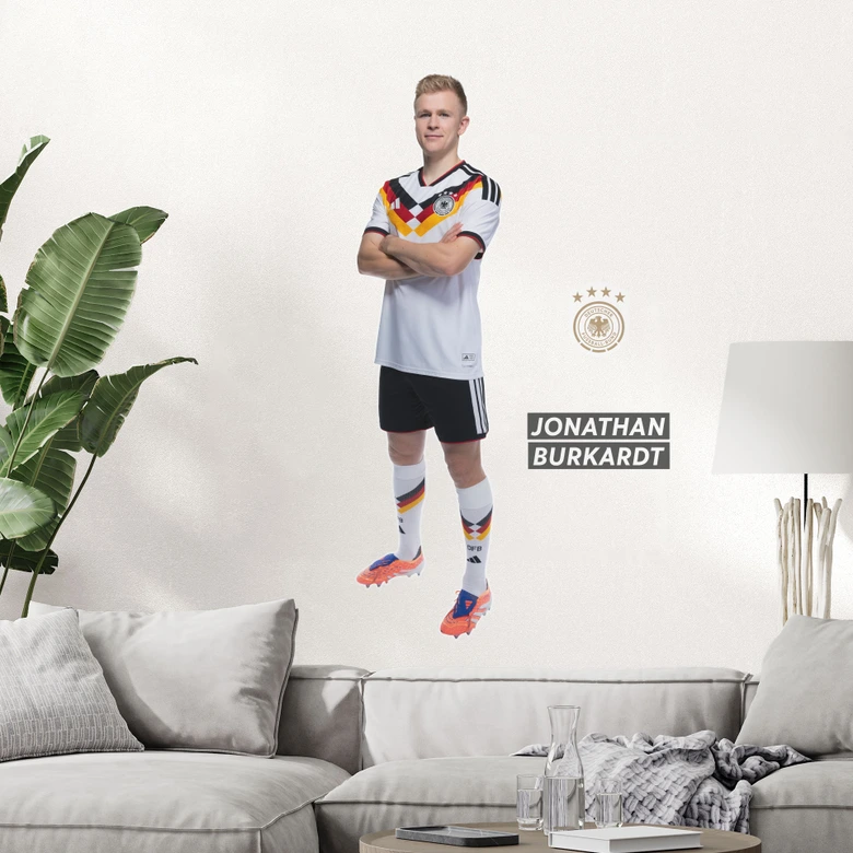 DFB Sticker WM 2026, Wandtattoo Jonathan Burkardt 
