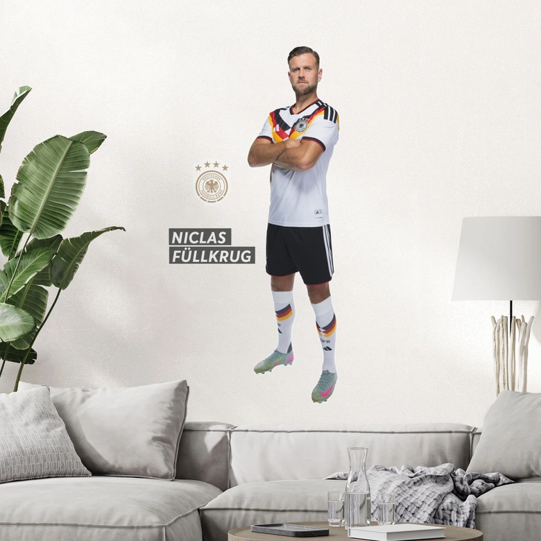 DFB Sticker WM 2026, Wandtattoo Niclas Füllkrug 