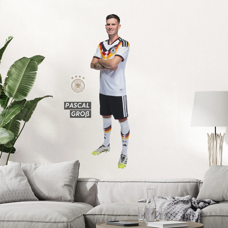 DFB Sticker WM 2026, Wandtattoo Pascal Groß 