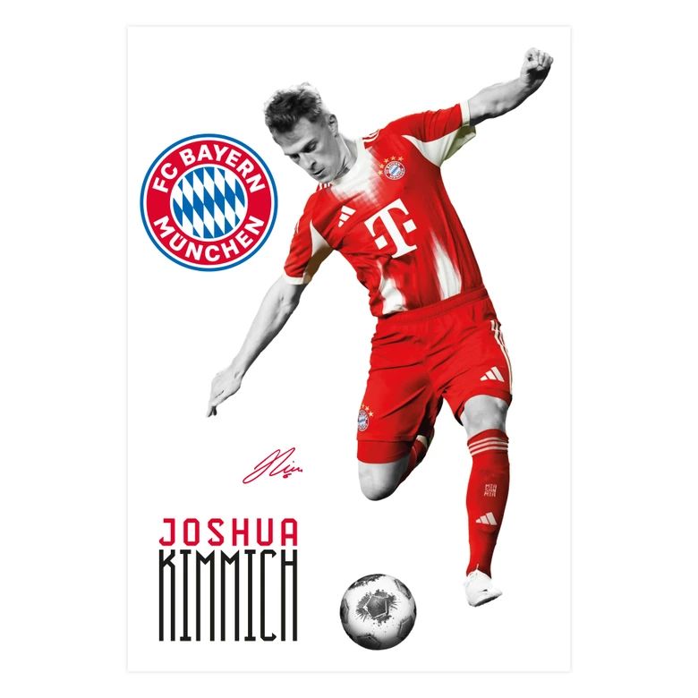 Sticker mural FC Bayern joueur Joshua Kimmich 2025/26 