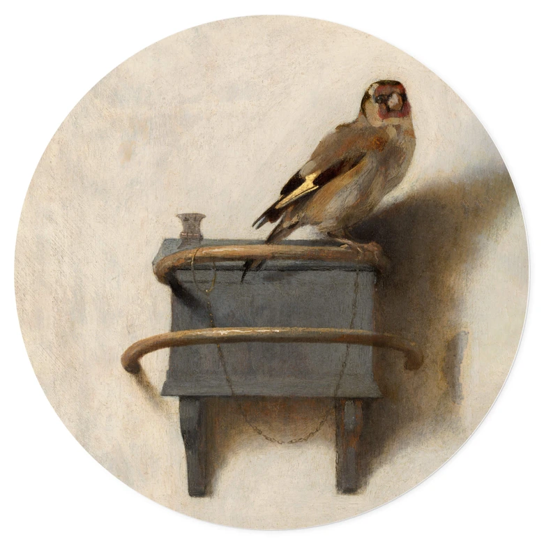 Muursticker Fabritius - het Puttertje 