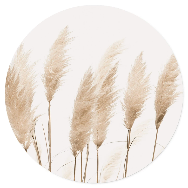 Wandtattoo Sisi & Seb - Pampas - Rund 