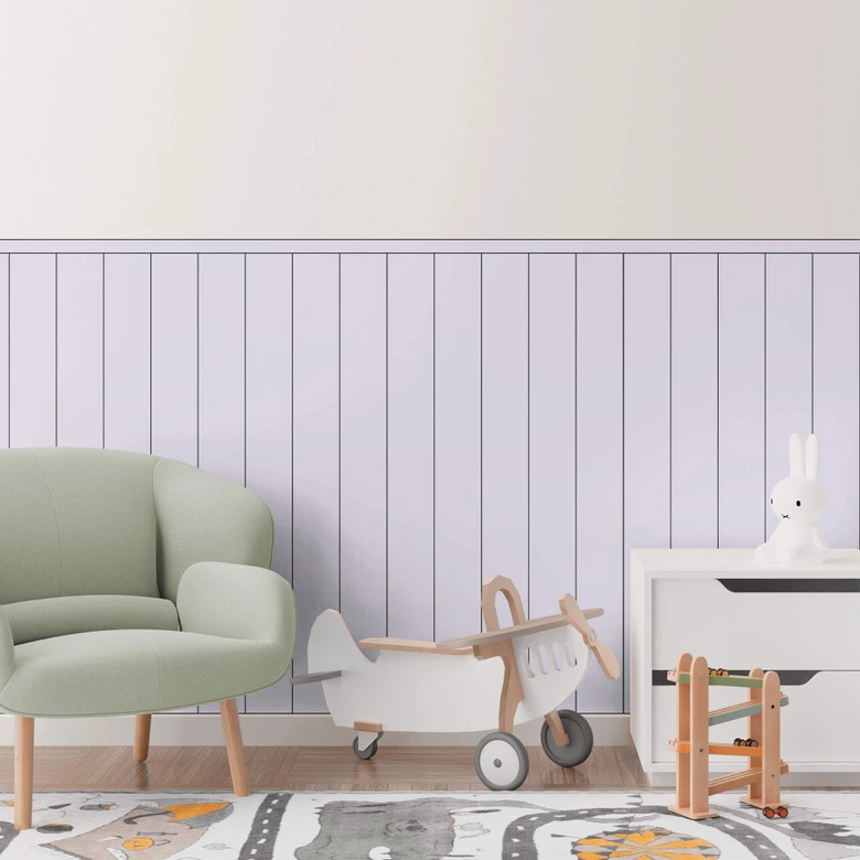 Wandpaneele Wandverkleidung selbstklebend Pastell-Flieder 