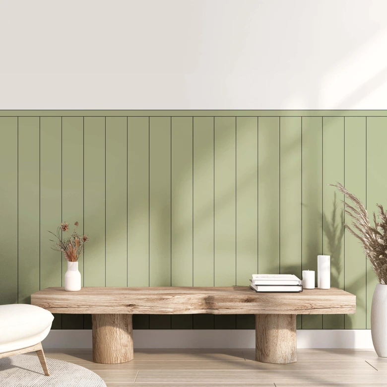 Panneaux muraux Revêtement mural autocollant pistache 