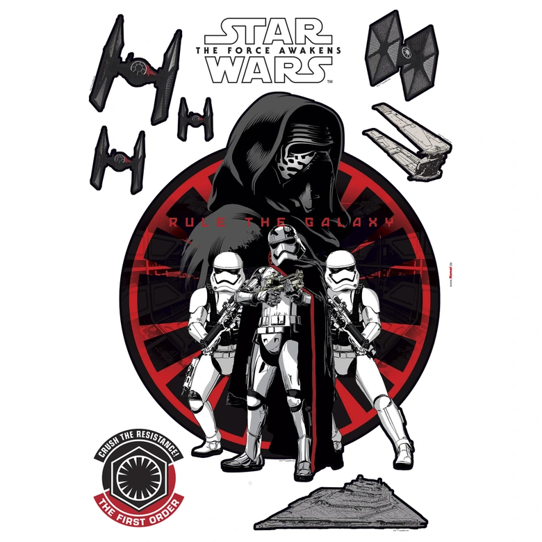 Wandsticker Star Wars First Order 