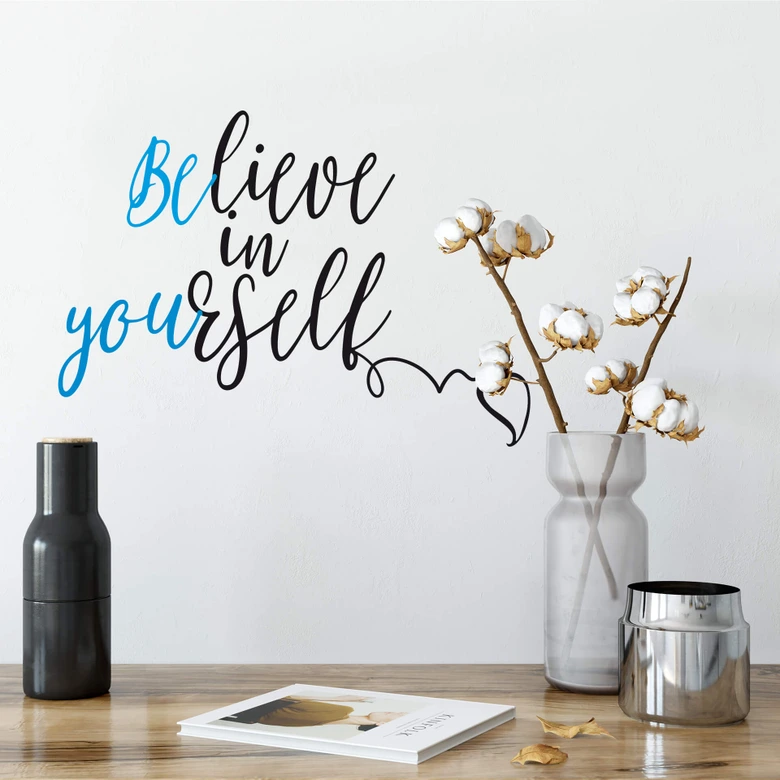 Wandtattoo - Believe in yourself 02 