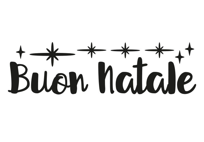 Wallsticker - Buon Natale 