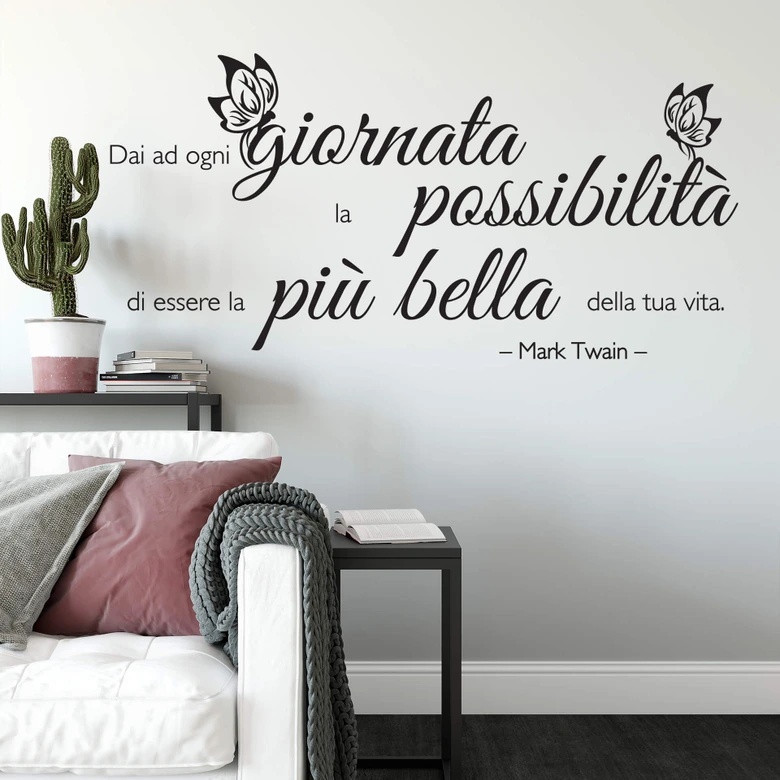 Muursticker Dai ad ogni giornata 