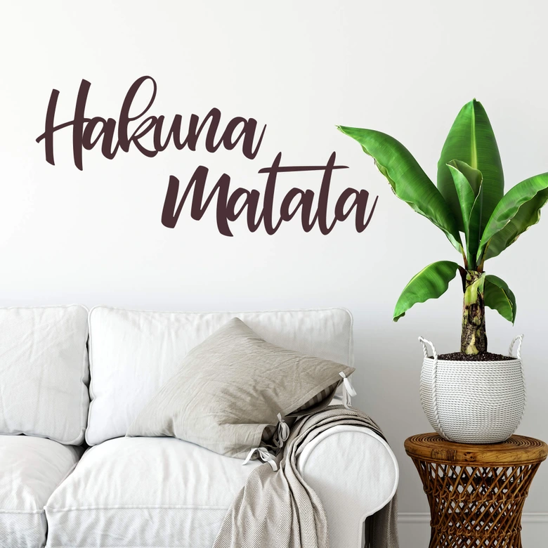 Wandtattoo Hakuna Matata 06 