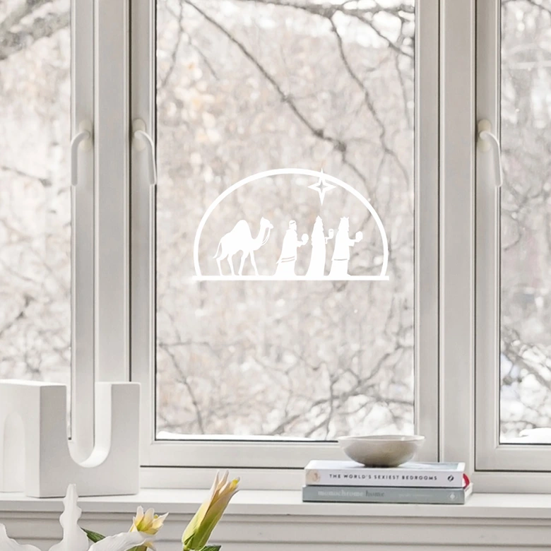 Wandtattoo Weihnachten - Heilige Drei Könige 