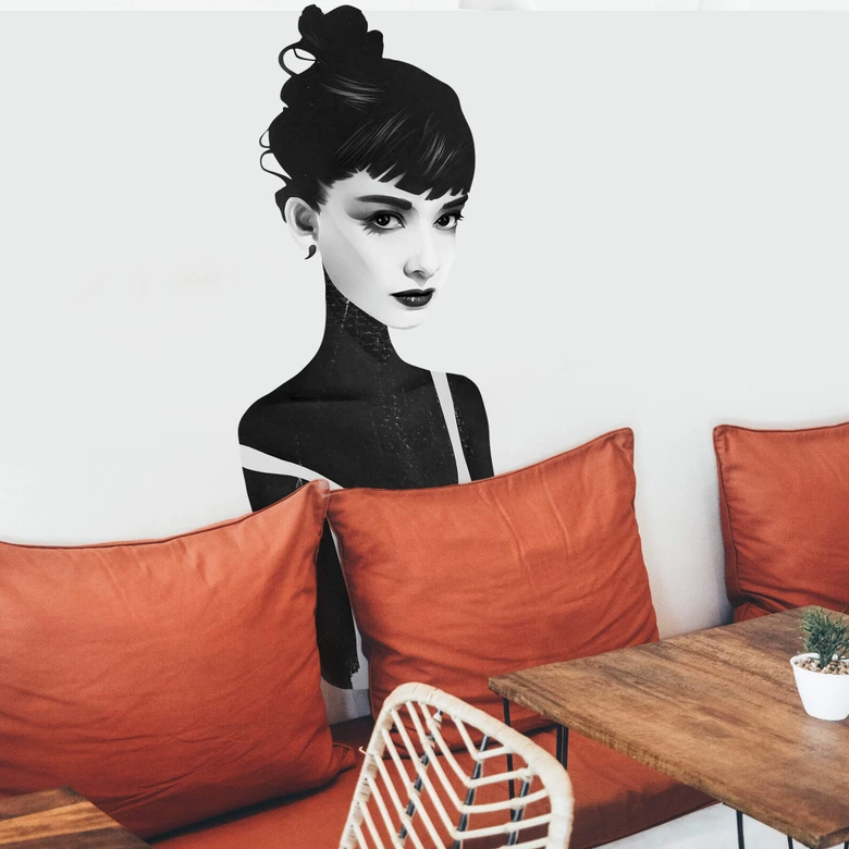 Wandtattoo Ireland - Oh Audrey 