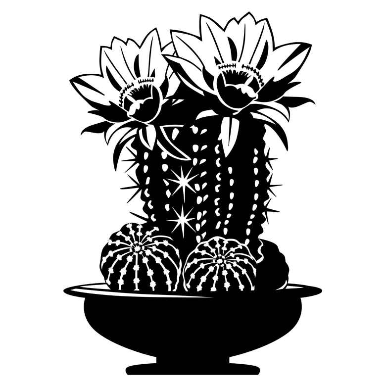 Sticker mural - Cactus 1 
