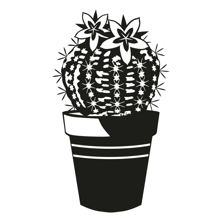 Muursticker Cactus 3 