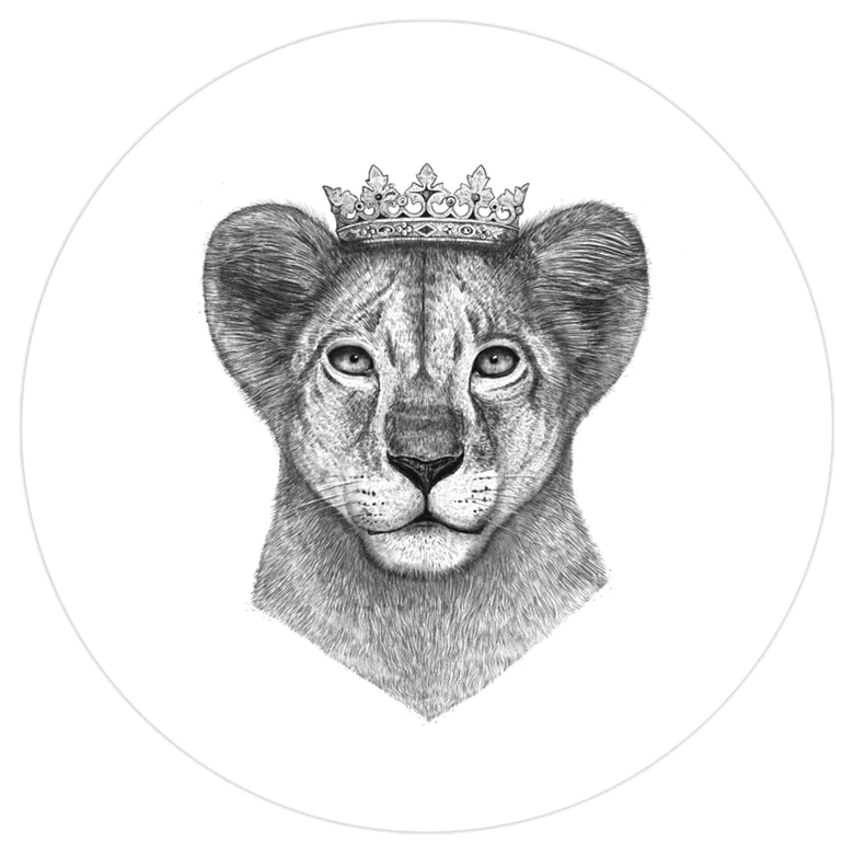 Wandtattoo Korenkova - The Lion Prince - Rund 