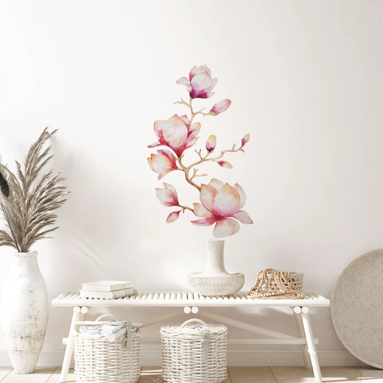 Wandtattoo Kvilis - Magnolien 01 