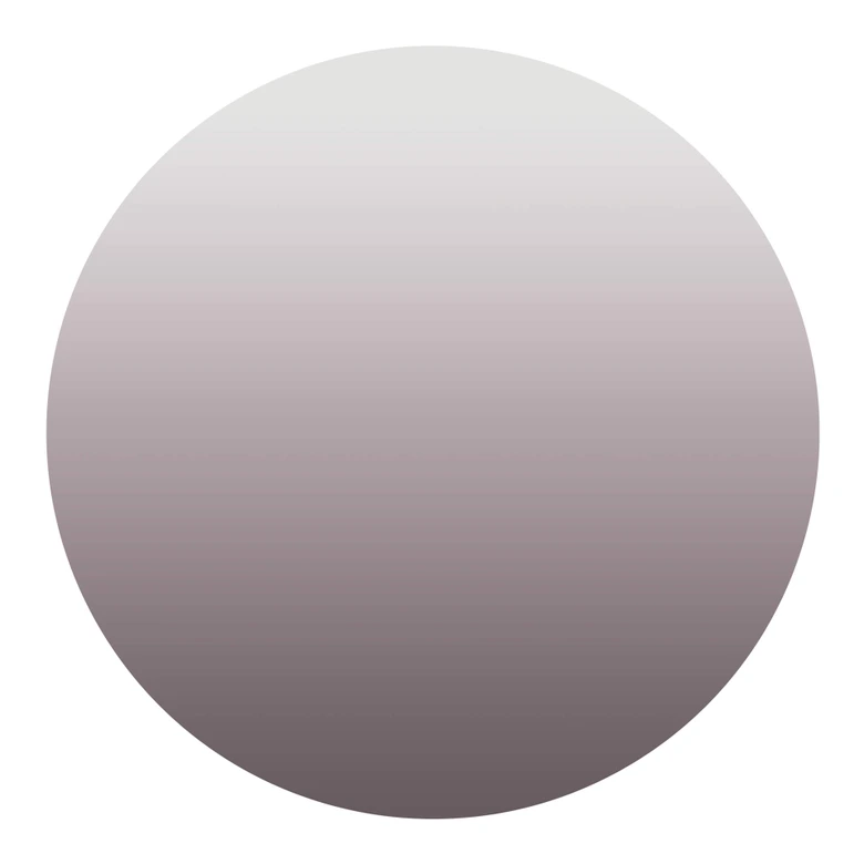 Wandtattoo Ombre Mauve - Rund 