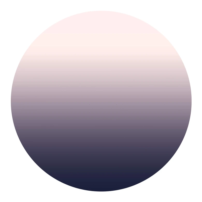 Wandtattoo - Ombre Violett - Rund 