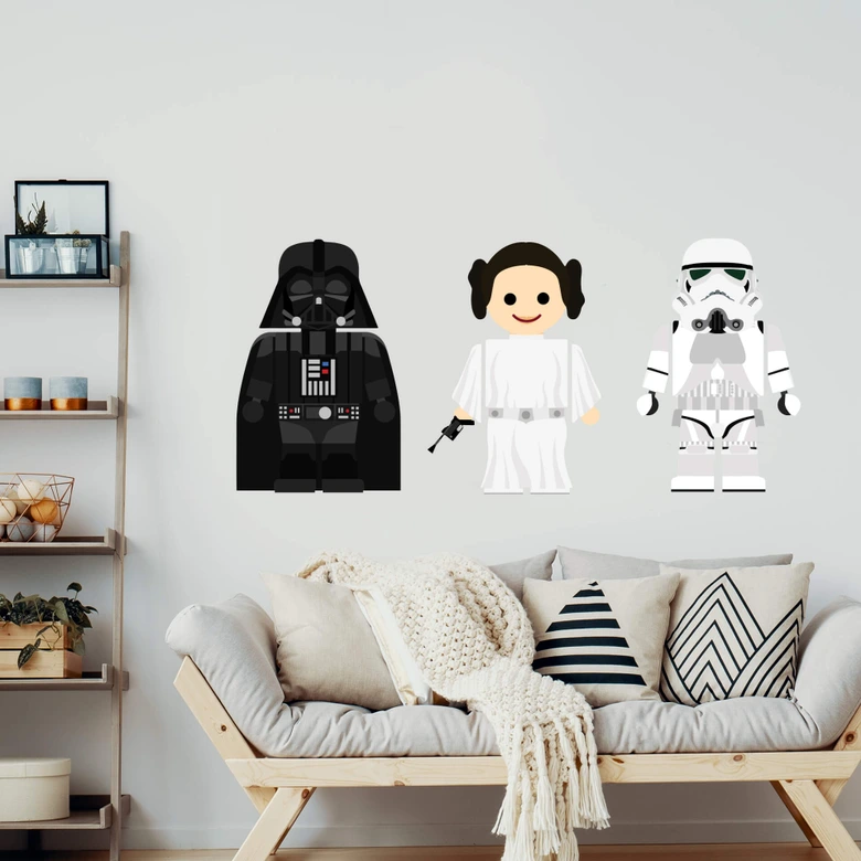 Wandtattoo Gomes - Princess Leia Spielzeug 