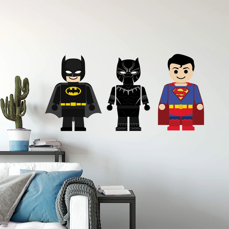 Muursticker Gomes - Black Panther 