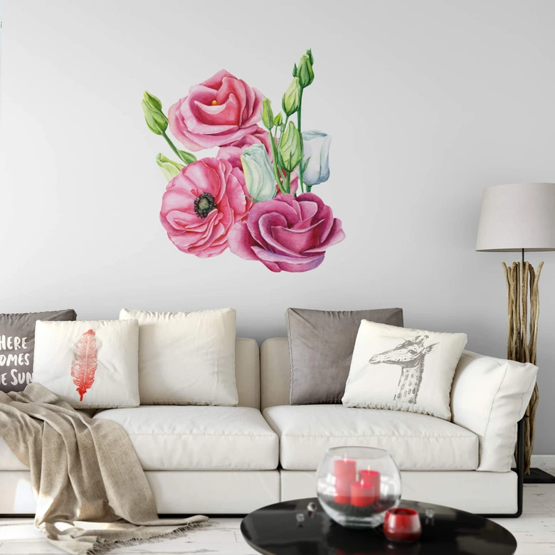 Muursticker Bloemen  