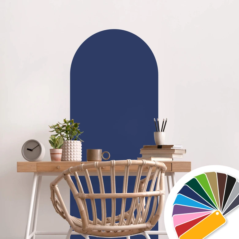 Wall sticker Round arch - narrow 