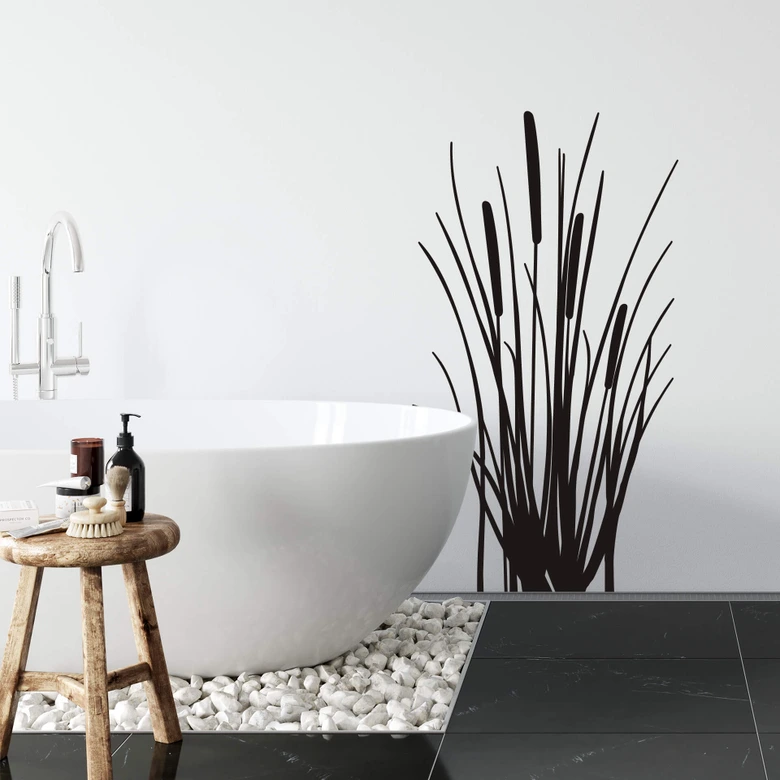 Wandtattoo Schilfgras 